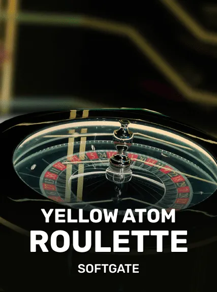 Yellow Atom Roulette game tile